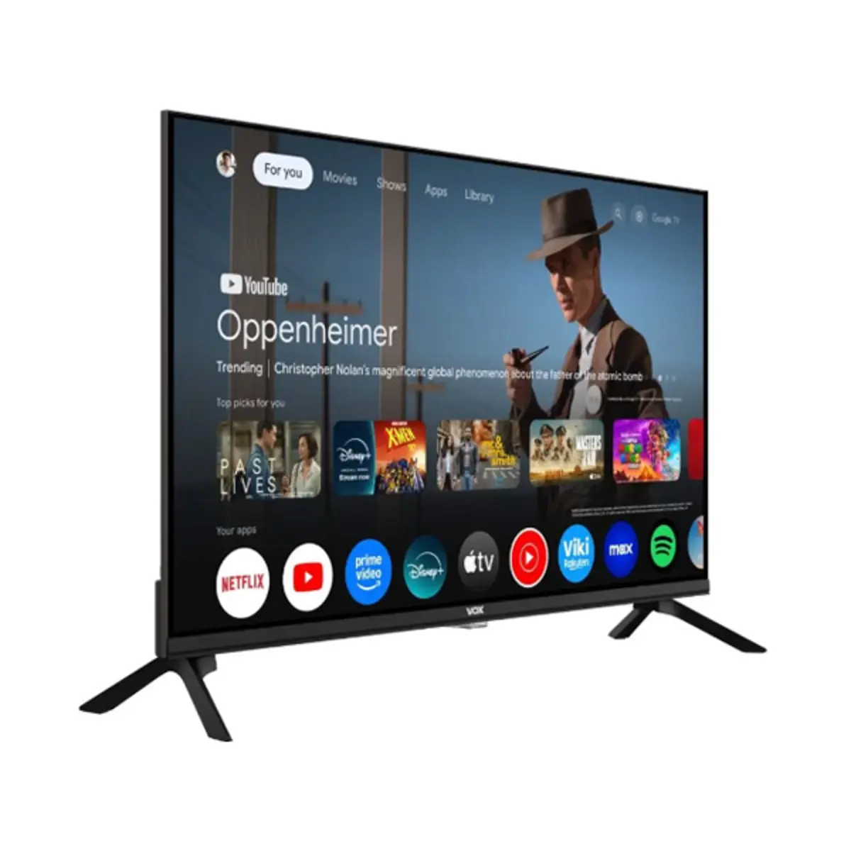 Vox Televizor 32GTQ500H Smart, QLED, HD, 32"(81 cm), DVB-C/S2/T2