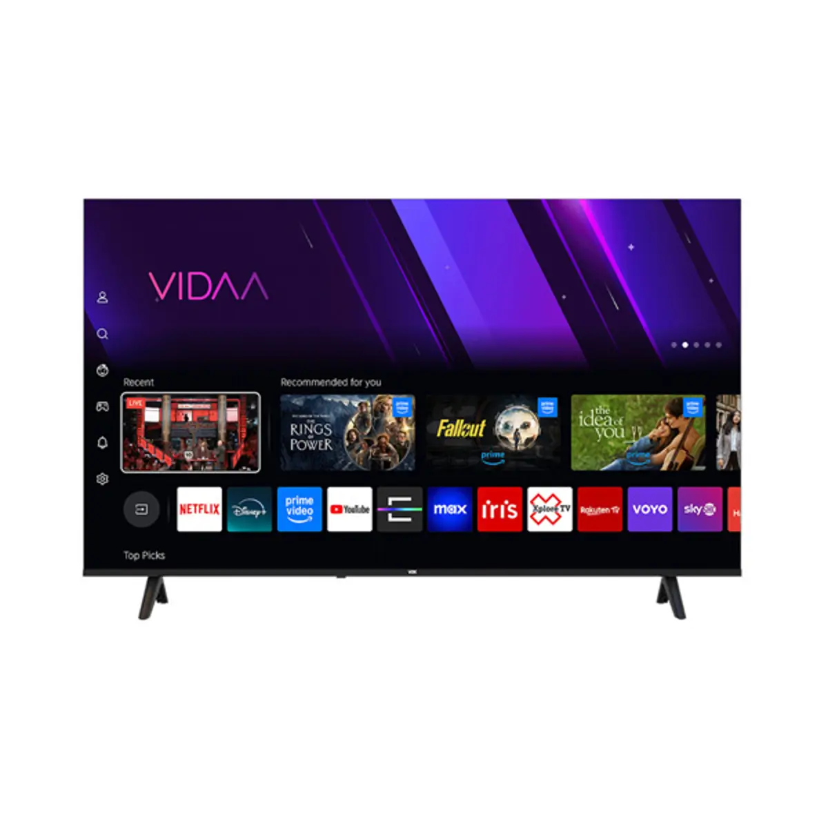 Vox Televizor 65QVU684 Smart, DLED, 4k UHD, 65''(165 cm), DVB-T2/C/S2