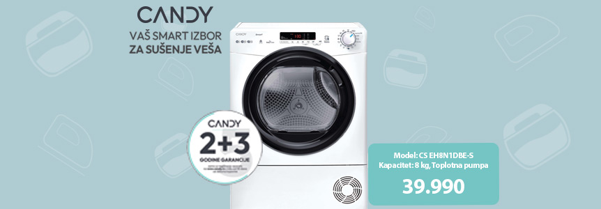 Candy mašina za sušenje veša